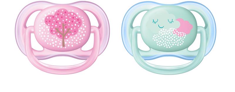 Avent cumlík ultra air obrázok 0-6m dievča 2 ks