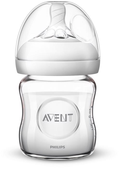 Avent fľaša 120ml Natural.2 SKLO
