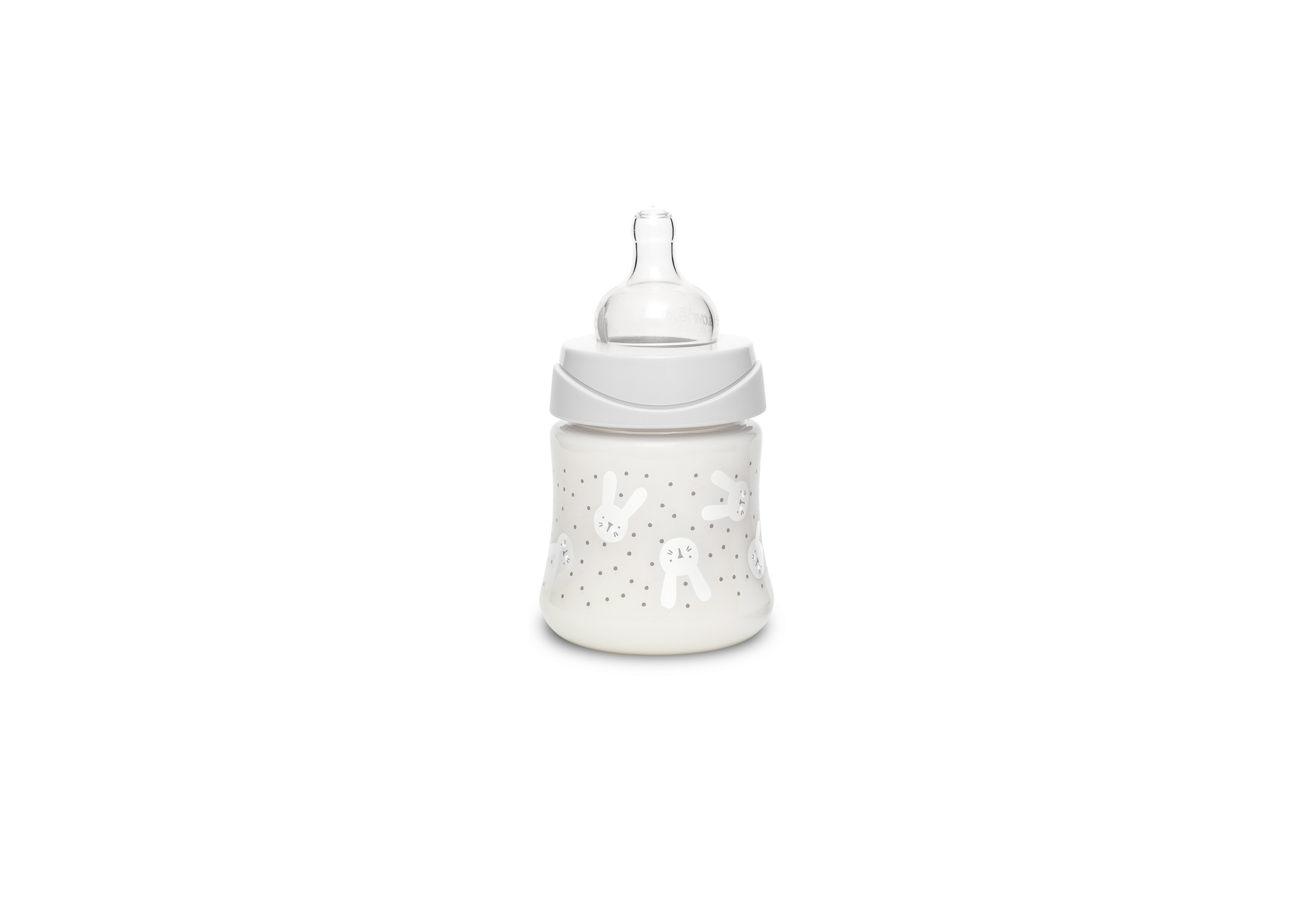 PREMIUM FĽAŠA 150 ml S HYGGE KRÁLIK - SIVÁ