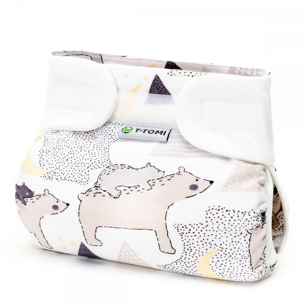 ORTOPEDICKÉ ABDUKČNÉ NOHAVIČKY - SUCHÝ ZIPS, BEARS (3-6KG)