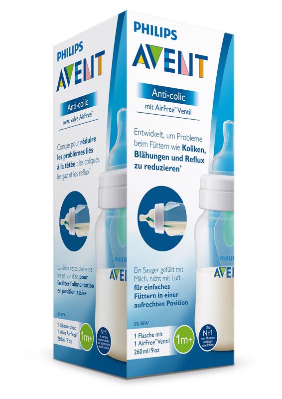Avent fľaša 260ml AirFree