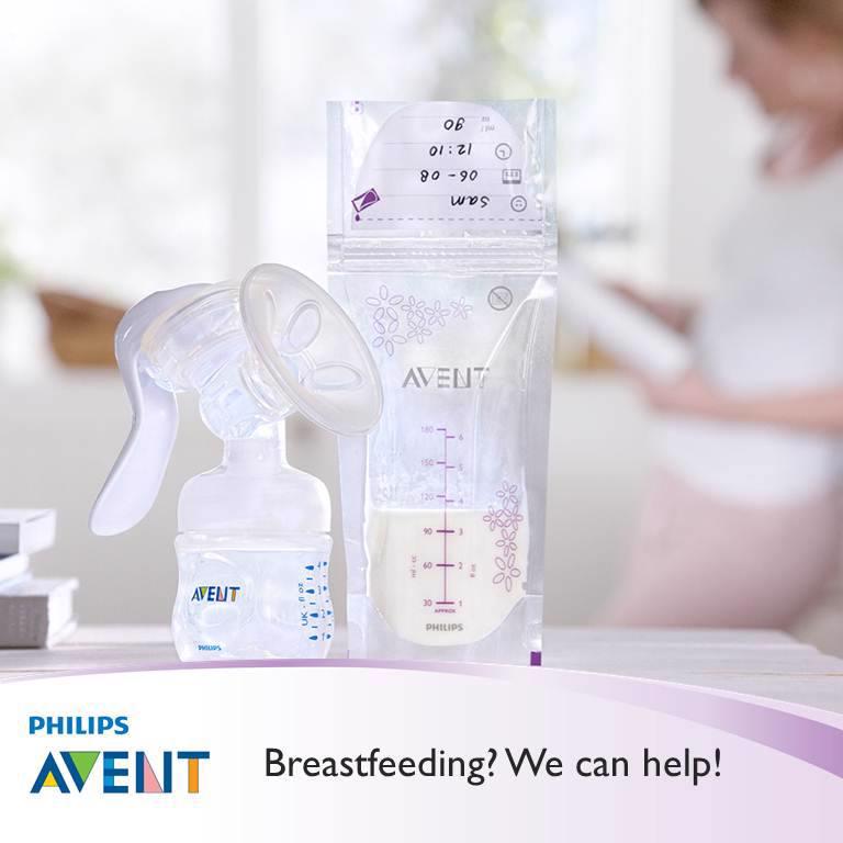 Avent sáčky na materské mlieko 180 ml 25 ks