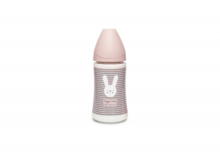 PREMIUM FĽAŠA 270 ml 3P HYGGE PRÚŽKY - RUŽOVÁ