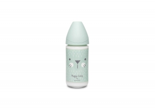 FĽAŠA SKLO 240 ml 3P HYGGE - ZELENÁ
