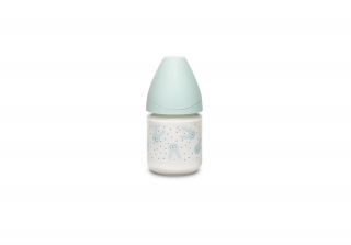 FĽAŠA SKLO 120 ml S HYGGE - ZELENÁ