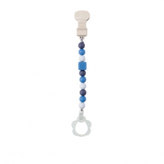 Klip silikónový Lapidou blue