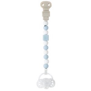 Klip silikónový Lapidou light blue-white