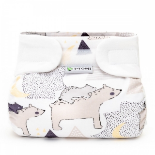 ORTOPEDICKÉ ABDUKČNÉ NOHAVIČKY - SUCHÝ ZIPS, BEARS (3-6KG)